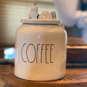 Rae Dunn Snoopy Coffee Jar